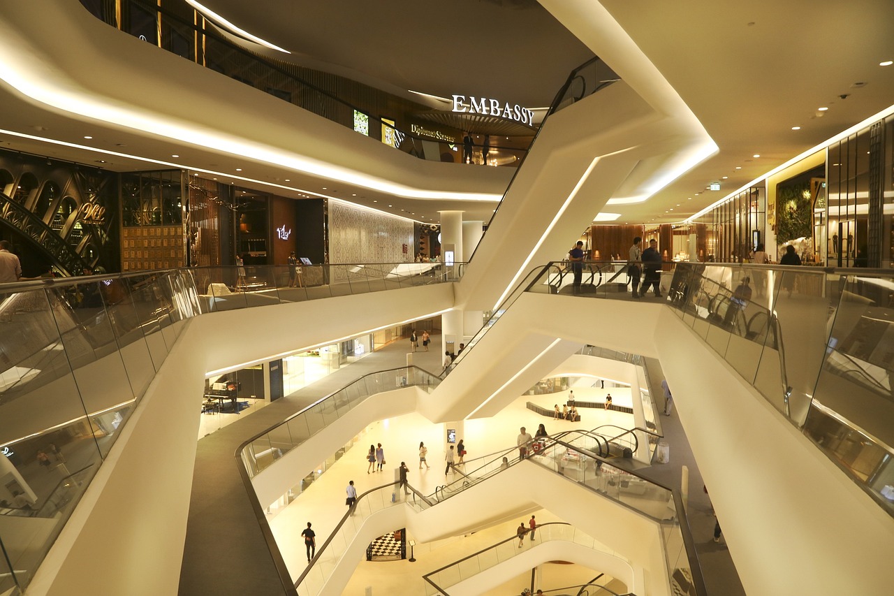 central embassy, mall, store